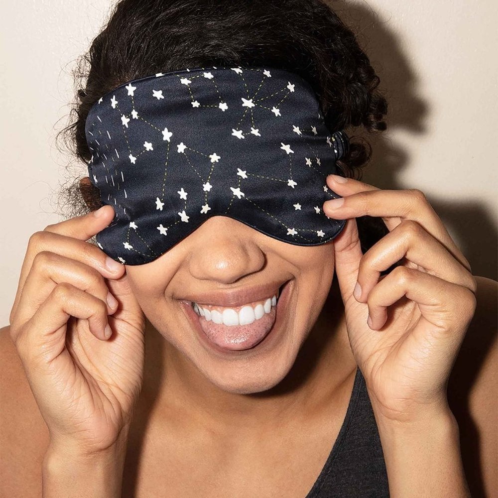 Brooklinen Mulberry Silk Eyemask in "Celestial"